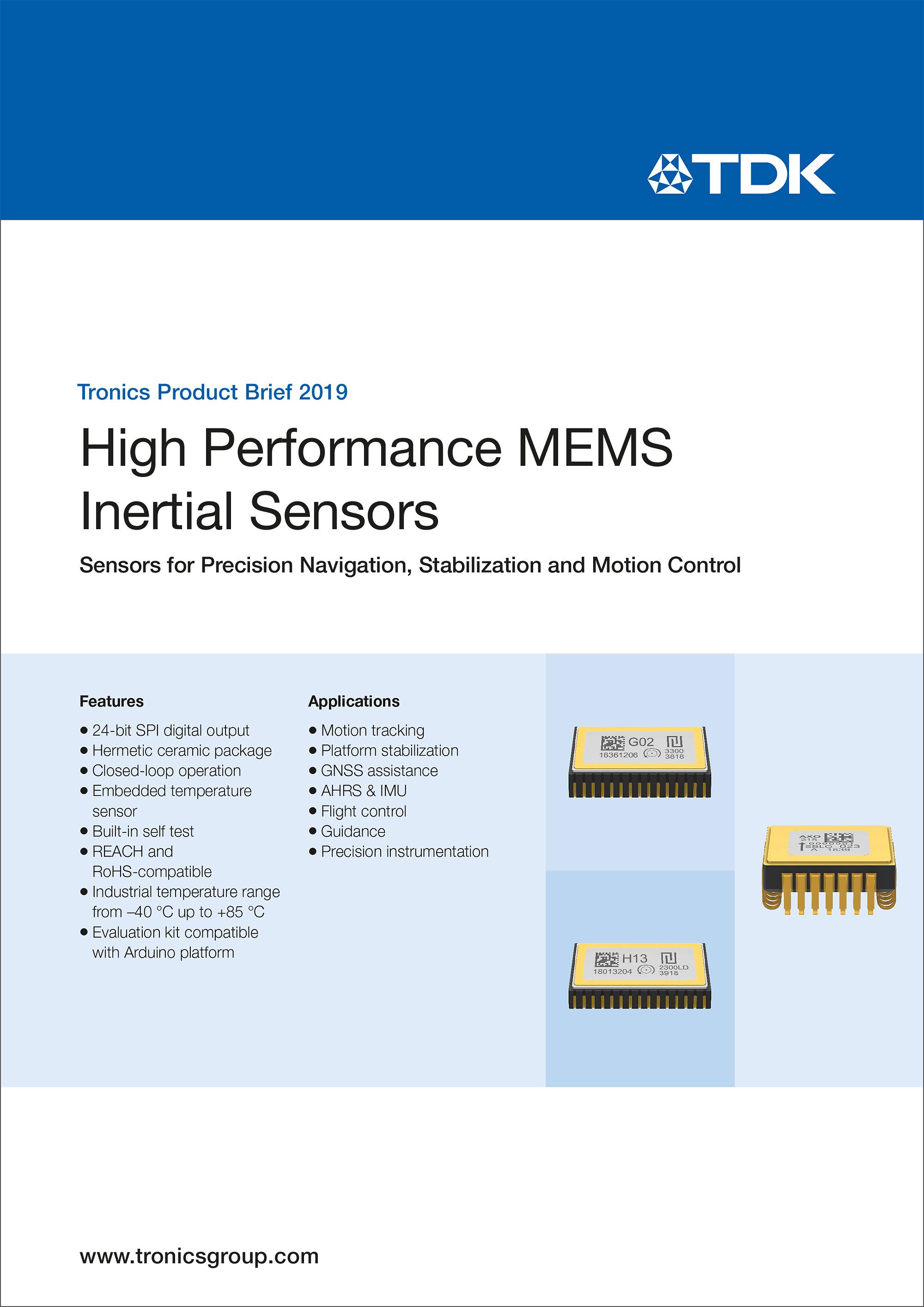  Tronics Inertial Sensors PB