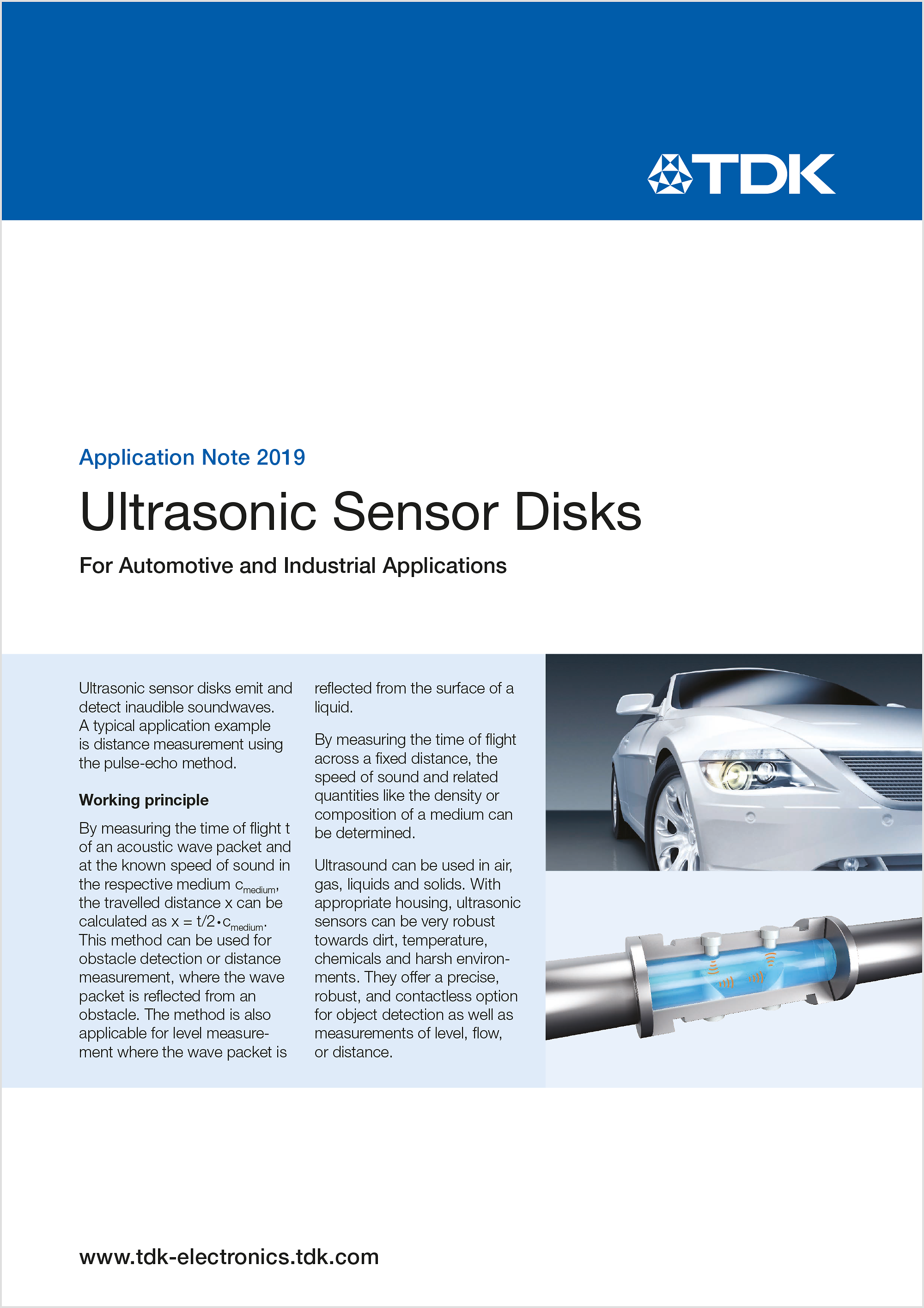  UltraSonic Sensors Disks AN